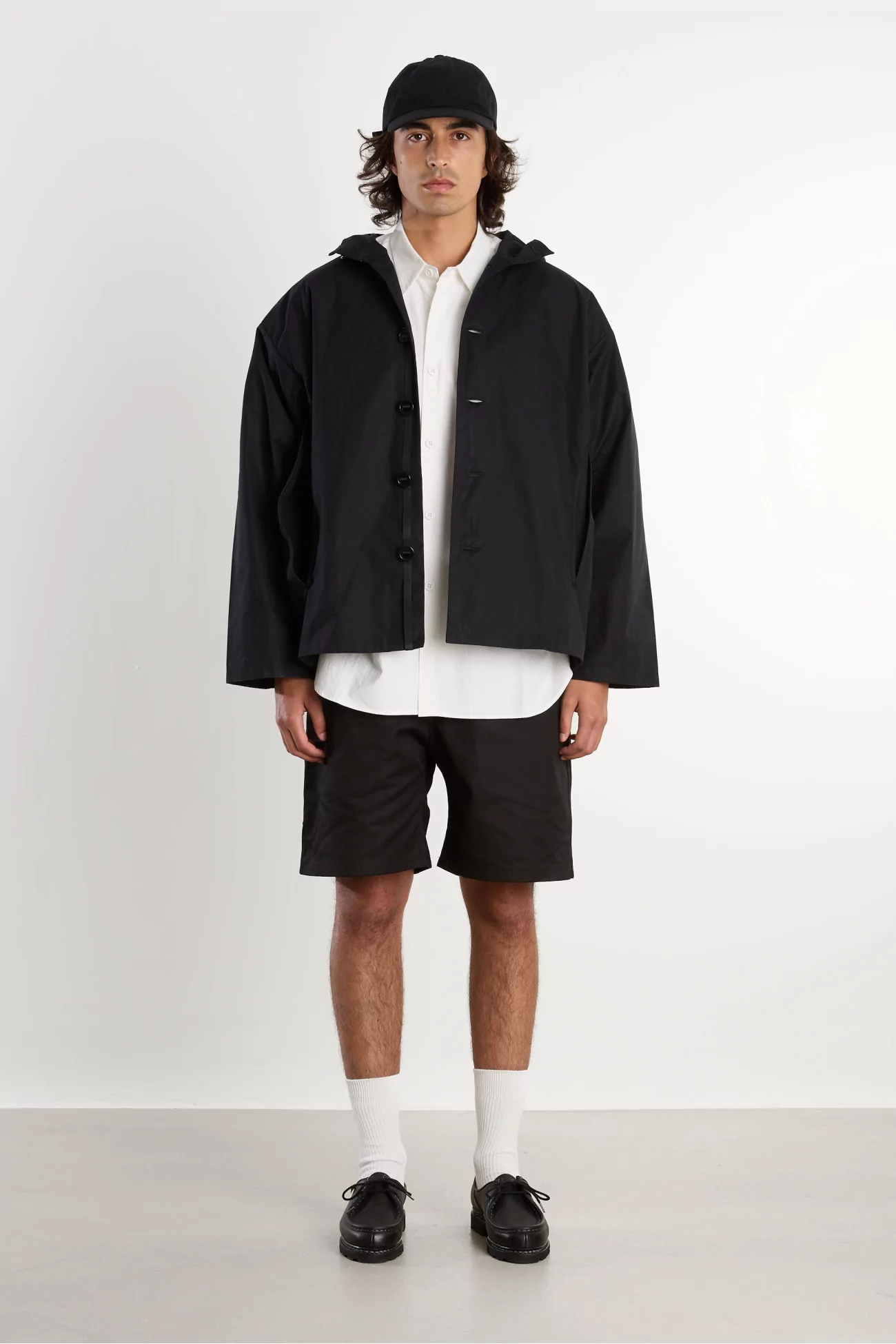 Men's Cotton MAN-TLE Jebok Shorts – Black | Centre Commercial