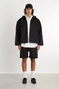 Men's Cotton MAN-TLE S/S Weather Shirt – White | Centre Commercial