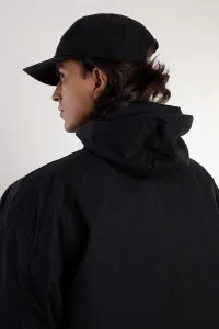 Veste Homme Coton Giza MAN-TLE Gill Jacket – Black | Centre Commercial