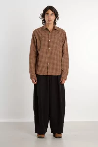 Men's Organic Cotton Another Shirt 4.0 – Brown Check | Centre Commercial