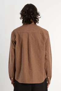 Men's Organic Cotton Another Shirt 4.0 – Brown Check | Centre Commercial