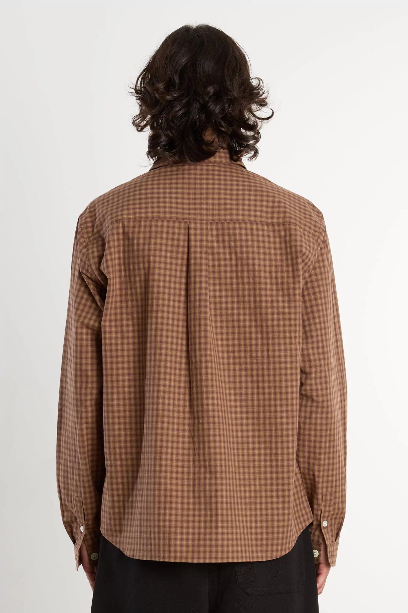 Men's Organic Cotton Another Shirt 4.0 – Brown Check | Centre Commercial