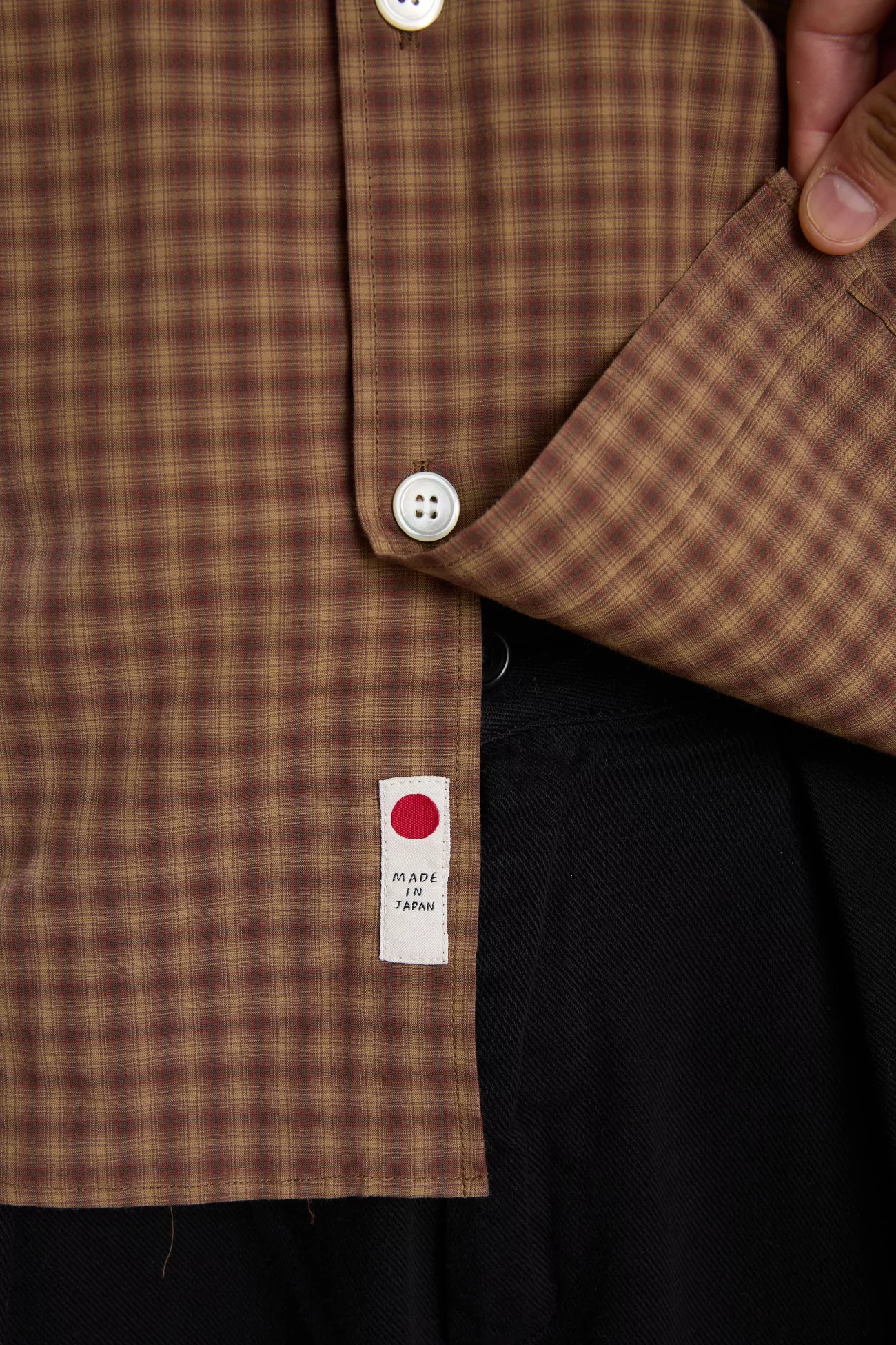 Men's Organic Cotton Another Shirt 4.0 – Brown Check | Centre Commercial