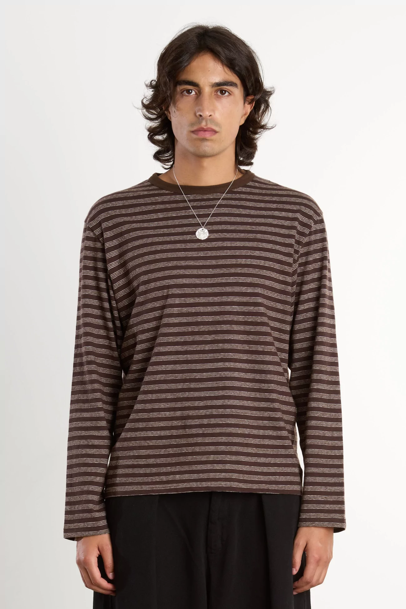 Men's Cotton Another T-Shirt 3.0 – Brown Ecru | Centre Commercial