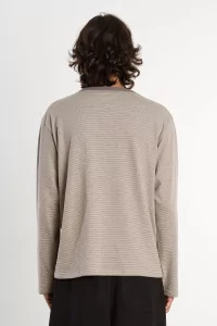 Men's Cotton Hemp Another T-Shirt 3.0 – Grey Stripe | Centre Commercial