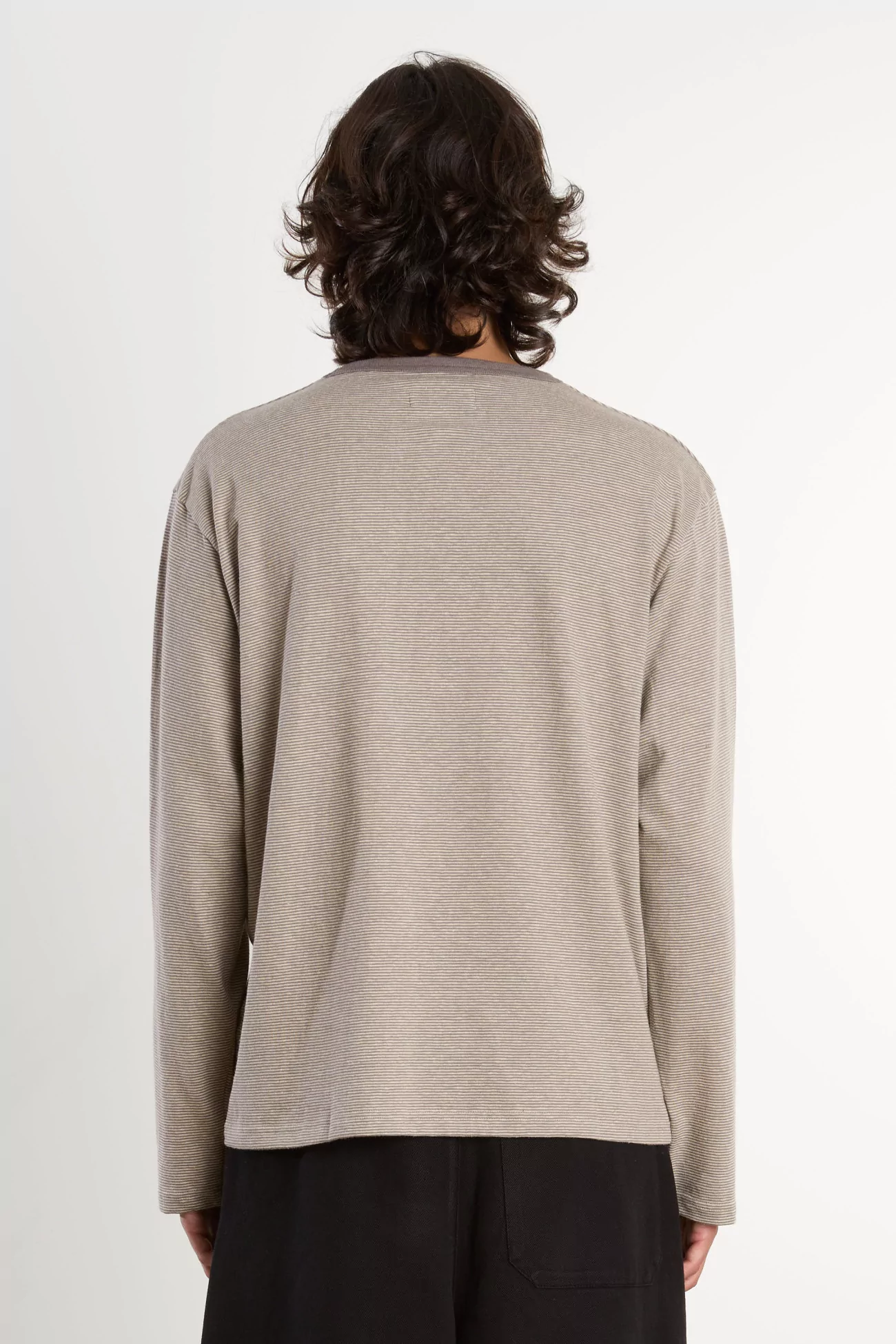 Men's Cotton Hemp Another T-Shirt 3.0 – Grey Stripe | Centre Commercial