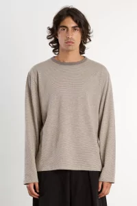Men's Cotton Hemp Another T-Shirt 3.0 – Grey Stripe | Centre Commercial