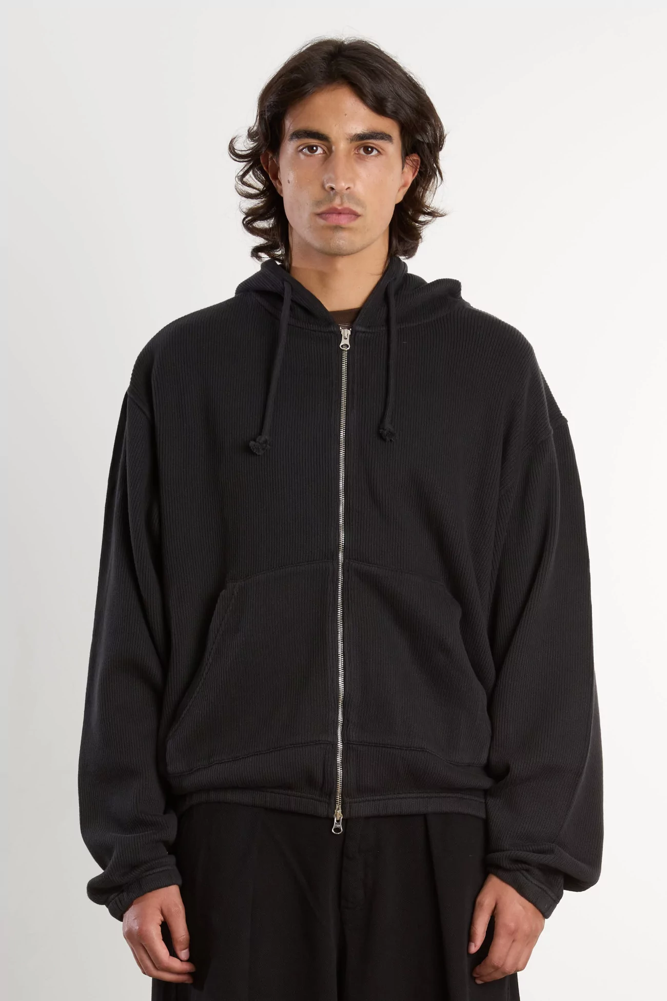 Men's Organic Cotton Another Zip Hoodie 1.0 – Jet Black | Centre Commercial