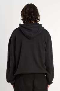 Men's Organic Cotton Another Zip Hoodie 1.0 – Jet Black | Centre Commercial
