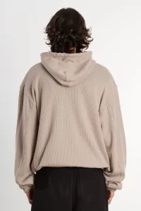 Men's Organic Cotton Another Zip Hoodie 1.0 – Khaki | Centre Commercial