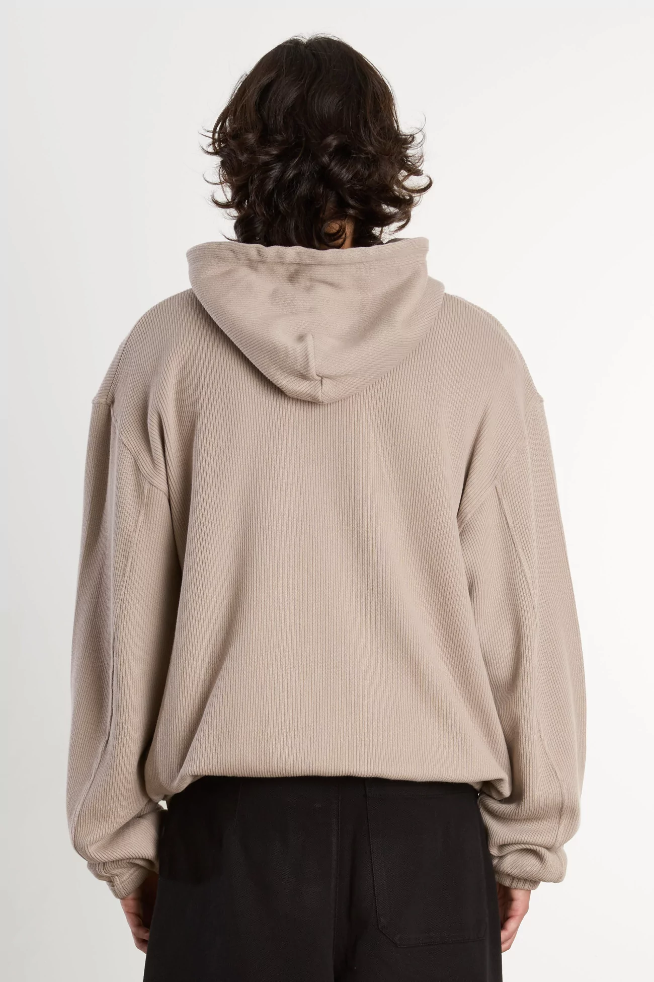 Men's Organic Cotton Another Zip Hoodie 1.0 – Khaki | Centre Commercial