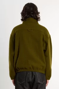 RIER Natural Wool Fleece Pullover – Soil | Centre Commercial