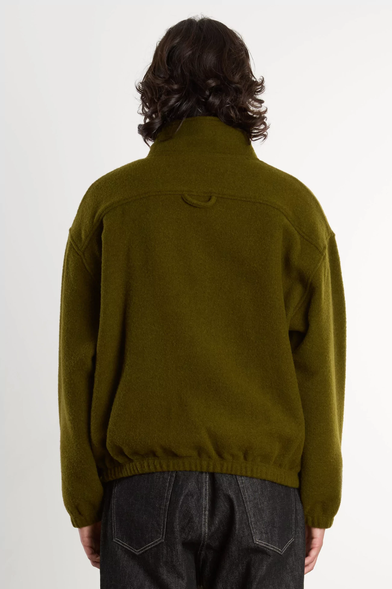RIER Natural Wool Fleece Pullover – Soil | Centre Commercial
