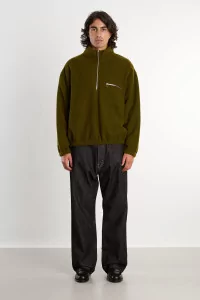 RIER Natural Wool Fleece Pullover – Soil | Centre Commercial