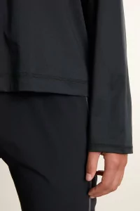 UNNA Shiny Long Sleeve Running Base Layer – Black | Centre Commercial