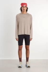 UNNA Shiny Long Sleeve Running Base Layer – Warm Sand | Centre Commercial