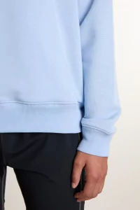 UNNA Slow Motion Organic Cotton Hoodie – Serenity Blue | Centre Commercial