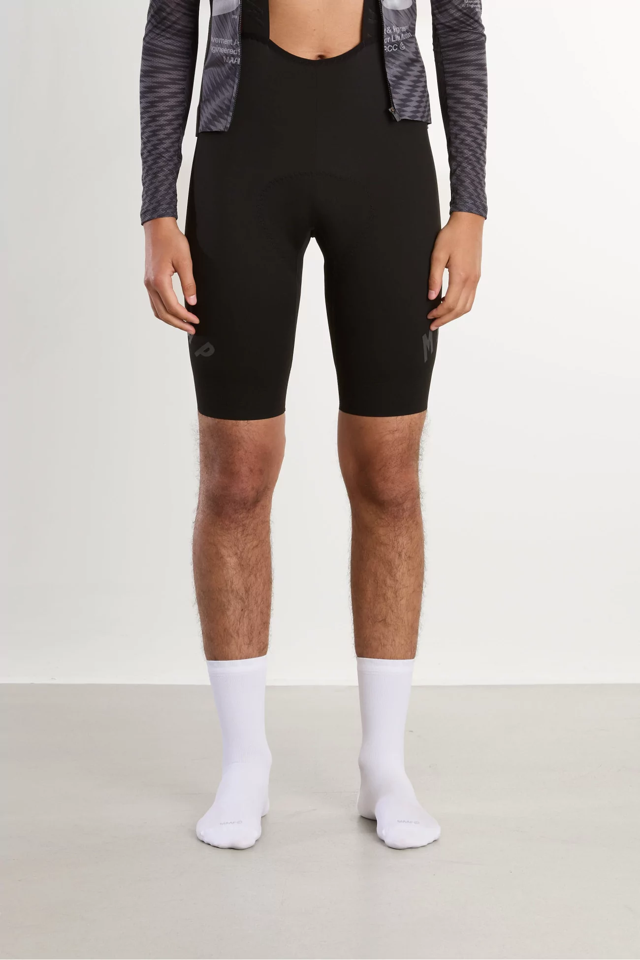 Men's Apex Aeon Cycling Bib Short MAAP – Black | Centre Commercial
