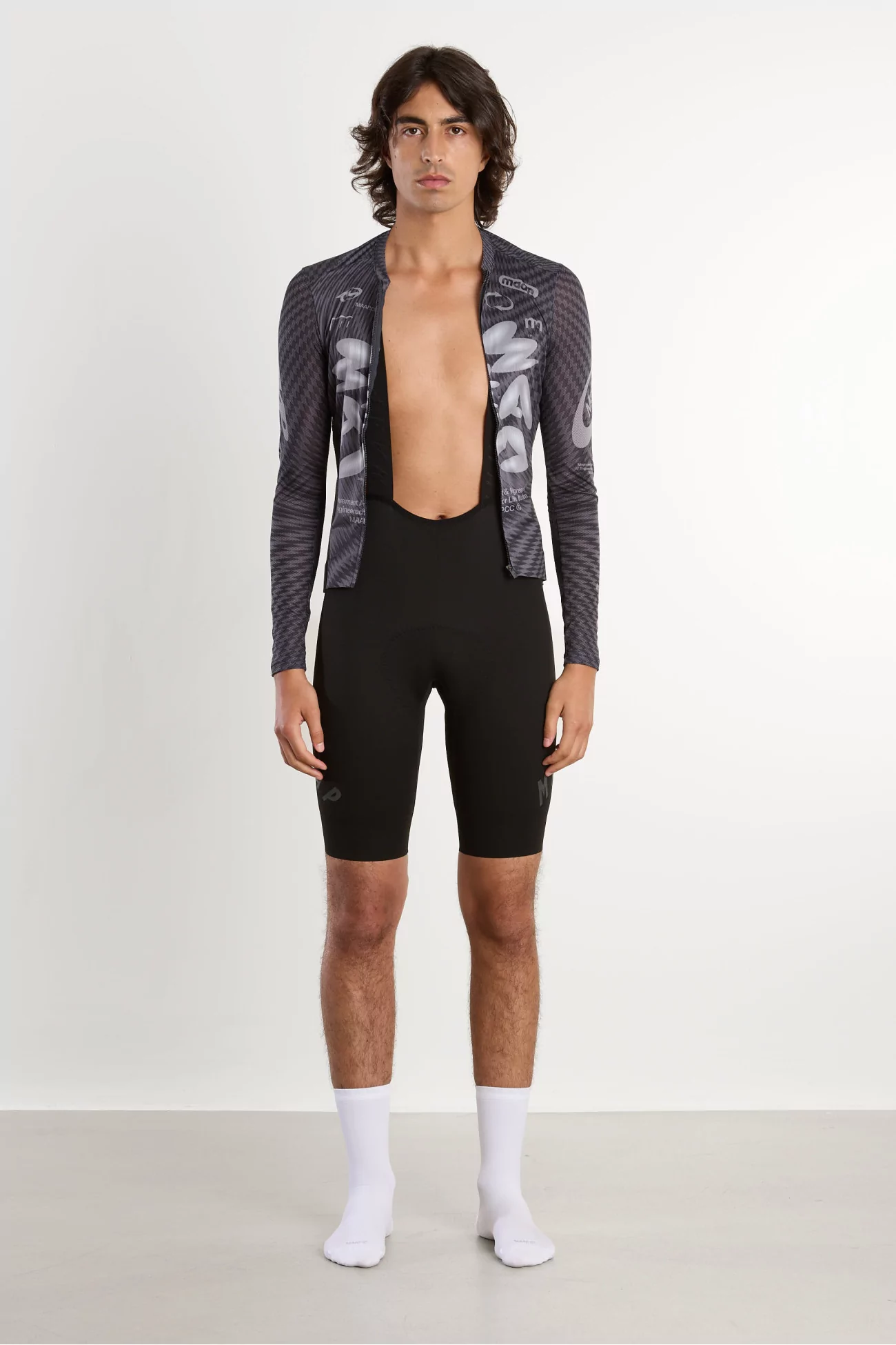 Men's Apex Aeon Cycling Bib Short MAAP – Black | Centre Commercial