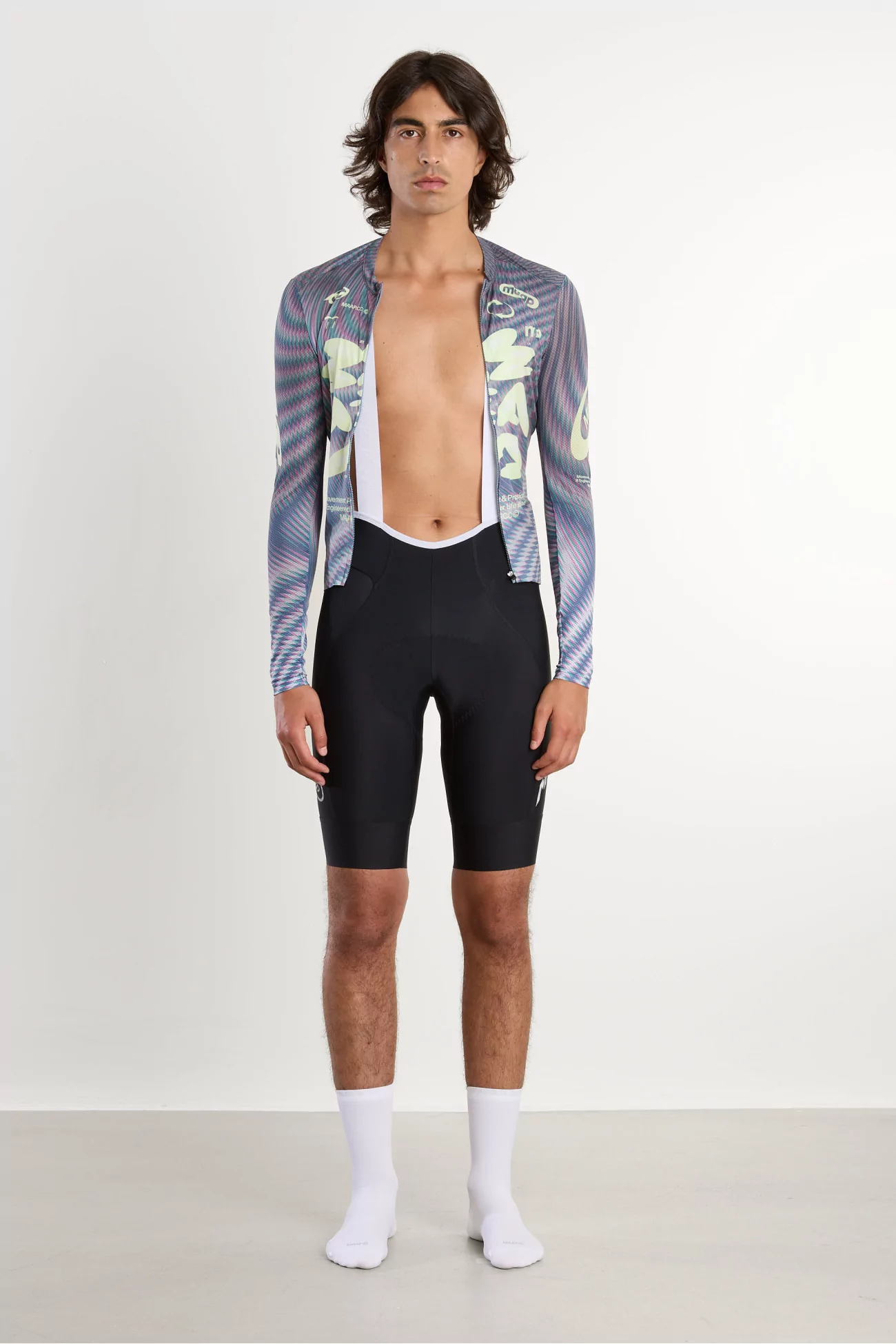 Men's Spectrum Team Bib Evo Cargo Short MAAP – Black/Hologram | Centre Commercial