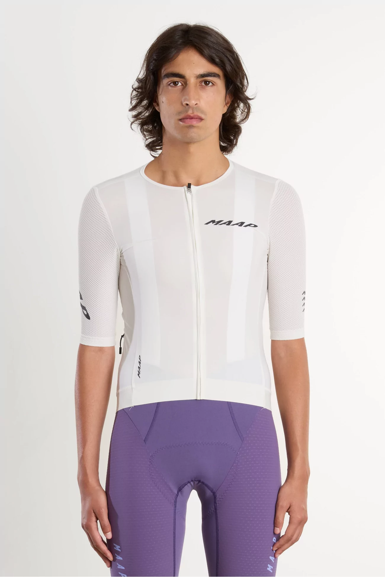 Men's Emerge Cycling Jersey MAAP Recycled Nylon – Vapour | Centre Commercial