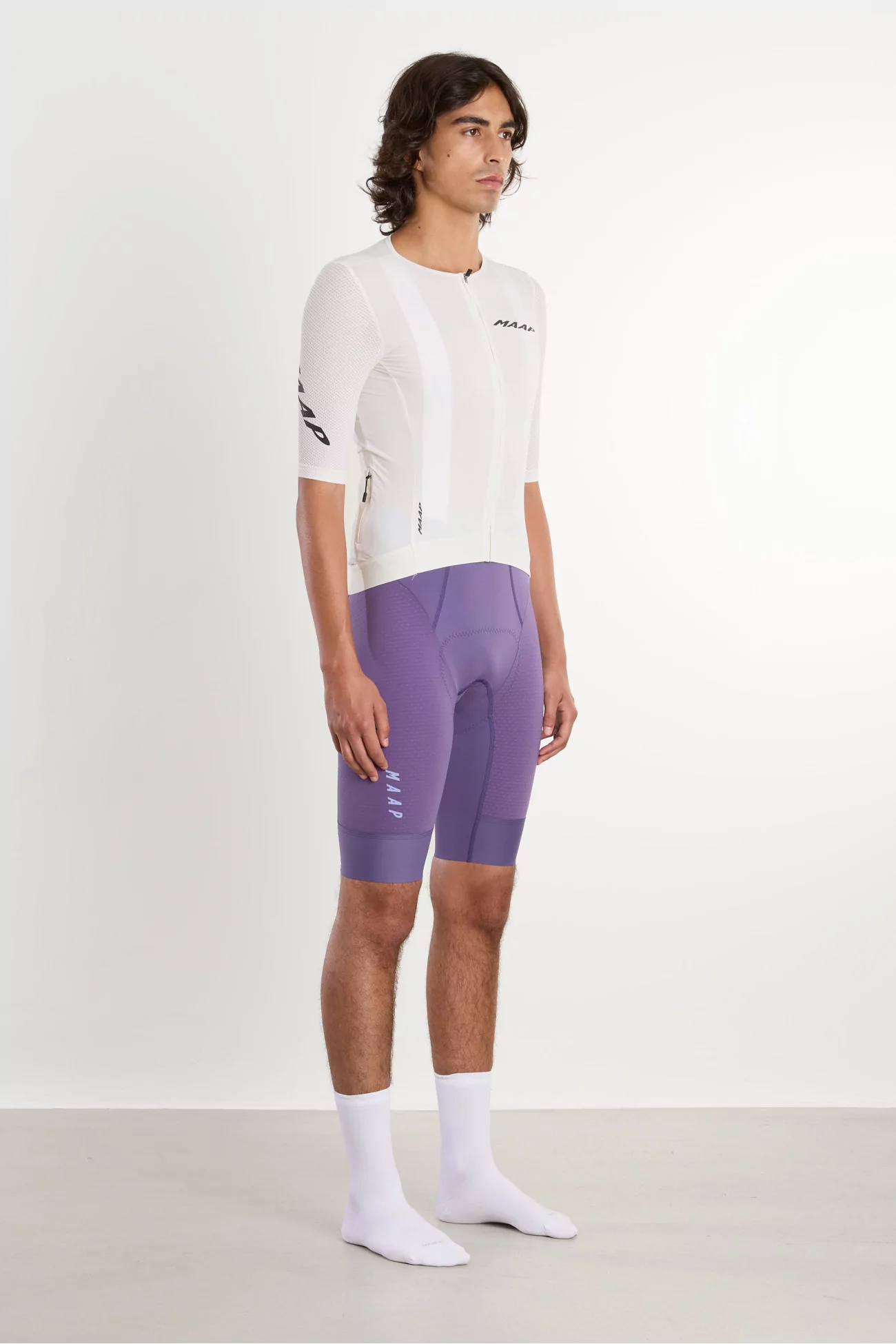 Men's Emerge Cycling Jersey MAAP Recycled Nylon – Vapour | Centre Commercial