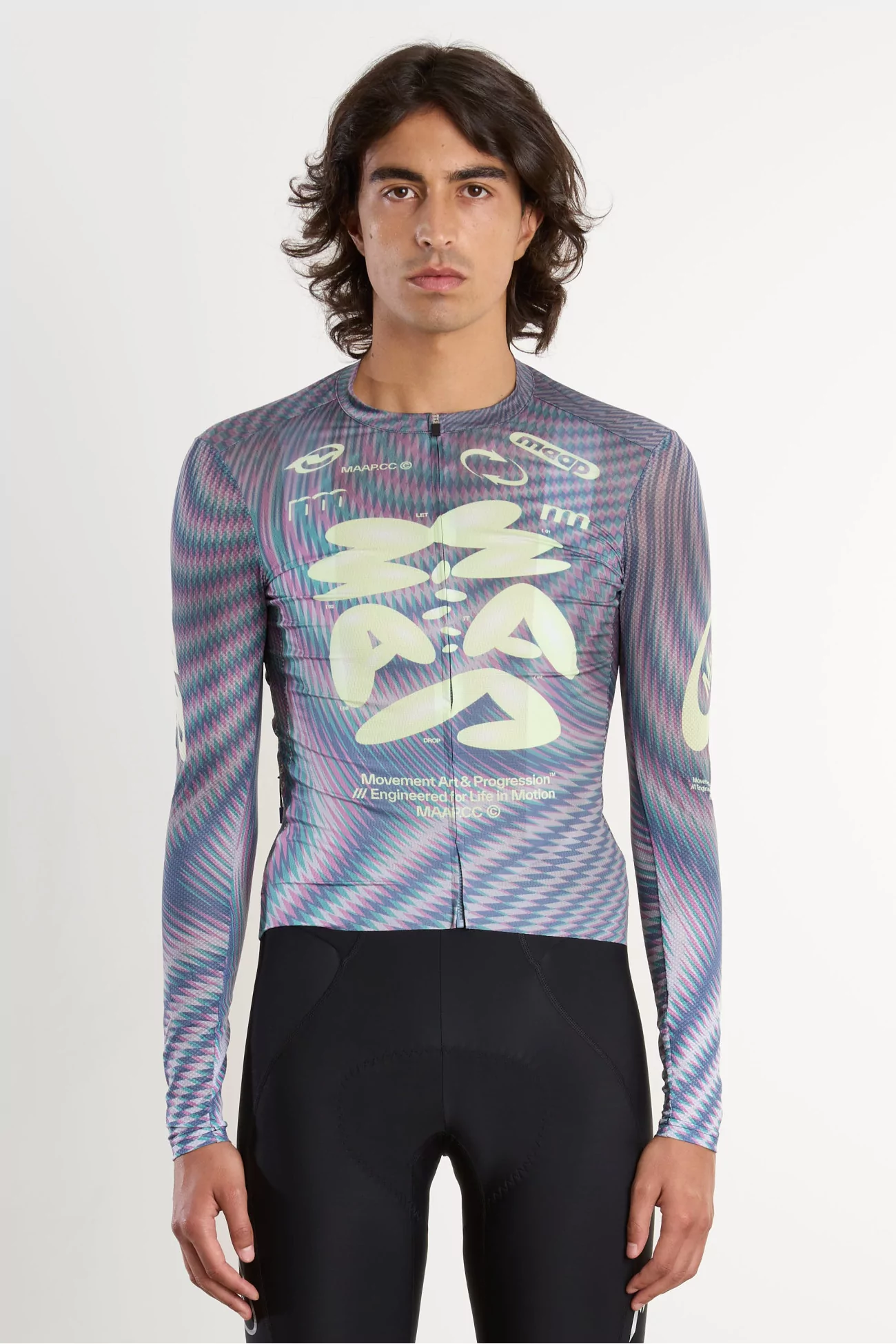 Men's Spectrum Pro Air LS Cycling Jersey MAAP – Hologram | Centre Commercial