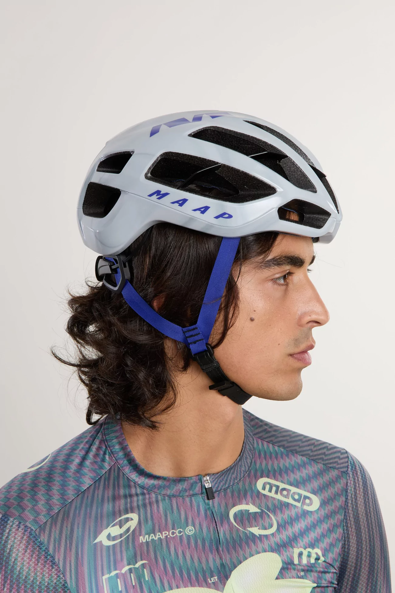 MAAP x KASK Protone Icon Road Helmet – Silver | Centre Commercial