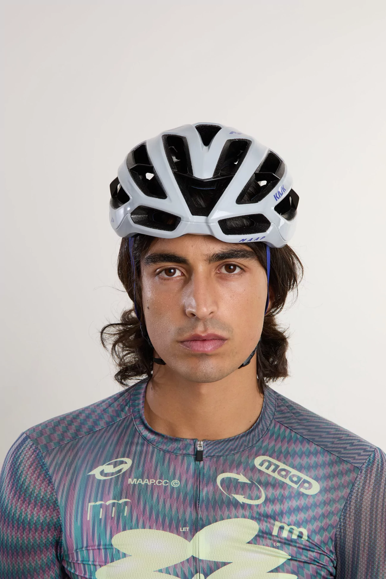 MAAP x KASK Protone Icon Road Helmet – Silver | Centre Commercial