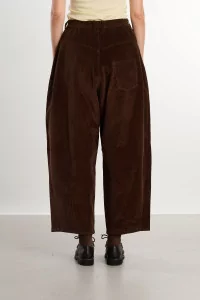Cordera Corduroy Baggy Women's Pants – Brown | Centre Commercial