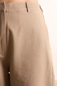Cordera Cotton Curved Women's Pants – Camel | Centre Commercial