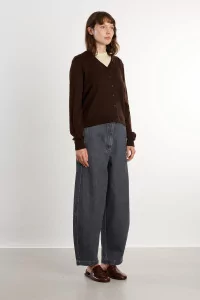 Cordera Merino Wool Women's Cardigan – Brown | Centre Commercial