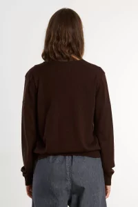 Cordera Merino Wool Women's Cardigan – Brown | Centre Commercial