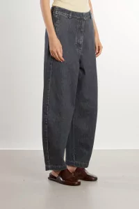 Cordera Washed Denim Curved Women's Pants – Grey | Centre Commercial