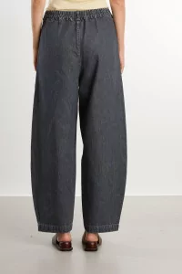 Cordera Washed Denim Curved Women's Pants – Grey | Centre Commercial
