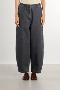 Cordera Washed Denim Curved Women's Pants – Grey | Centre Commercial