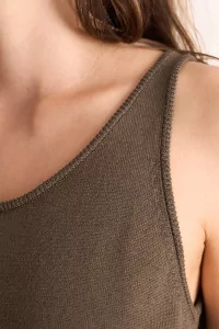 Cordera Merino Wool Women's Tank Top – Taupe | Centre Commercial