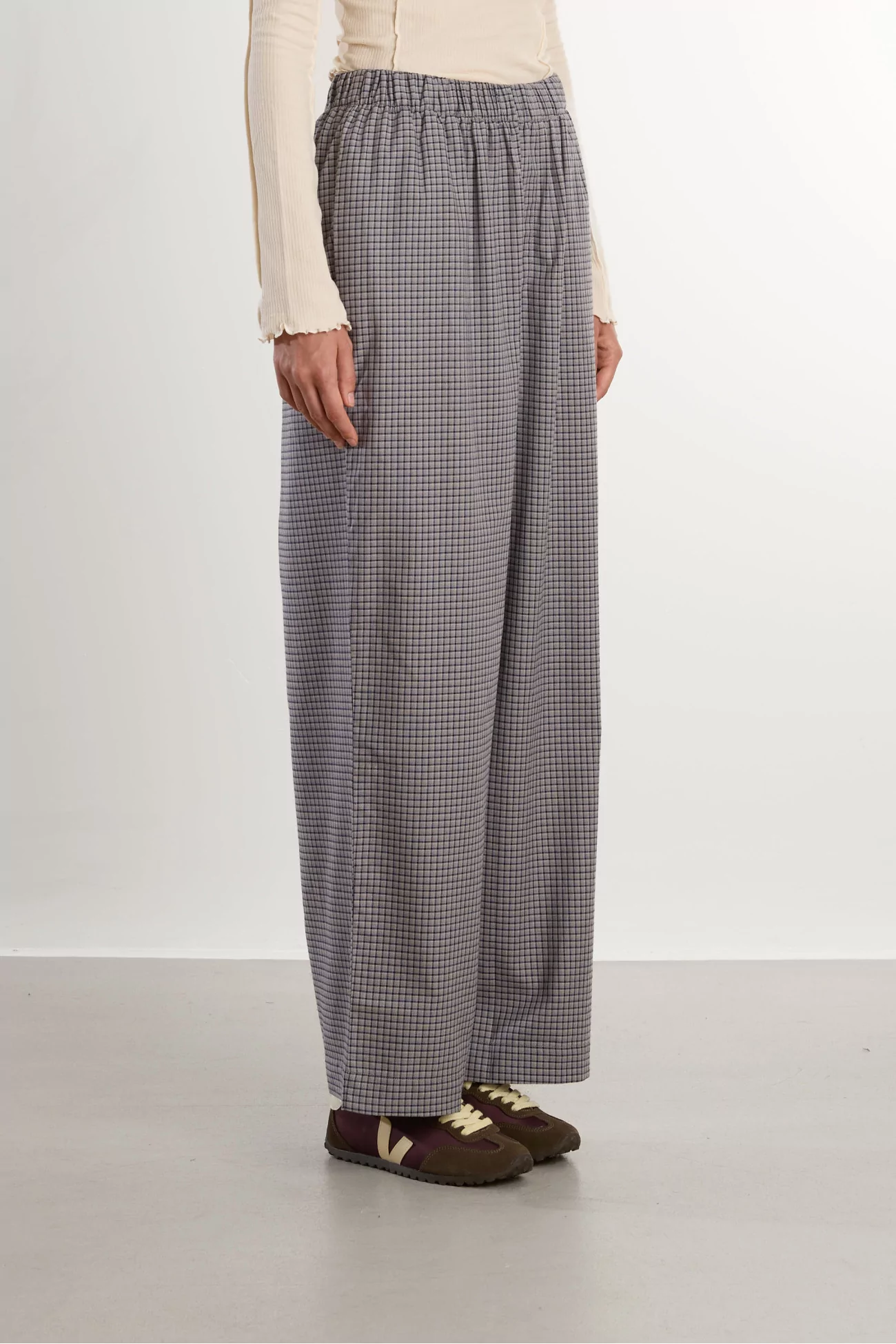 Claude Pants Organic Cotton Flannel – Consul Check | Centre Commercial