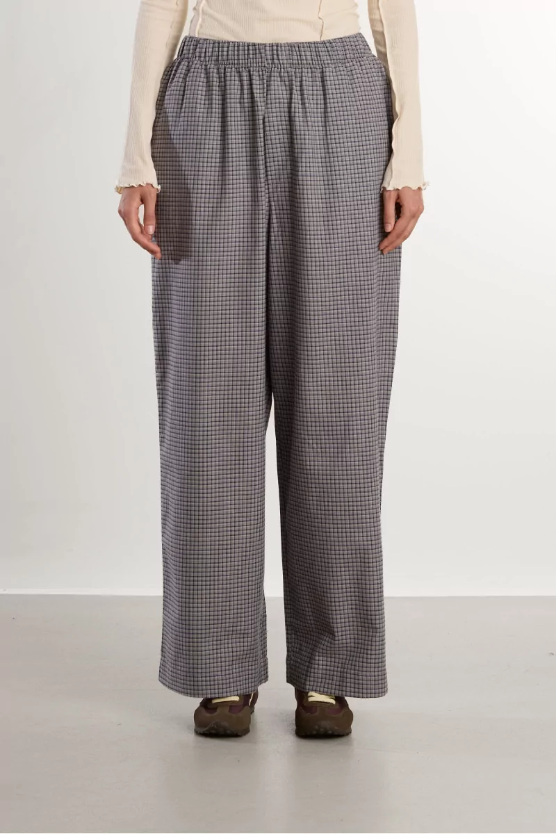 Claude Pants Organic Cotton Flannel – Consul Check | Centre Commercial