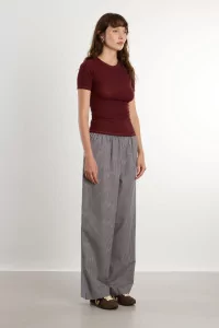 Heart Tee Organic Cotton Heart Cut-Out – Nara Red | Centre Commercial