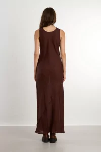 Robe Lava Lin Fin Coupe Biais – Ama Brown | Centre Commercial