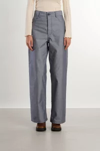 Navalo Pants Recycled Denim High Waist – Dark Denim | Centre Commercial