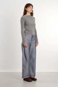 Omato Long Sleeve Tee Mineral Dye – Elie Grey | Centre Commercial