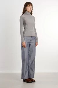Omato Turtleneck Organic Cotton Mineral Dye – Elie Grey | Centre Commercial
