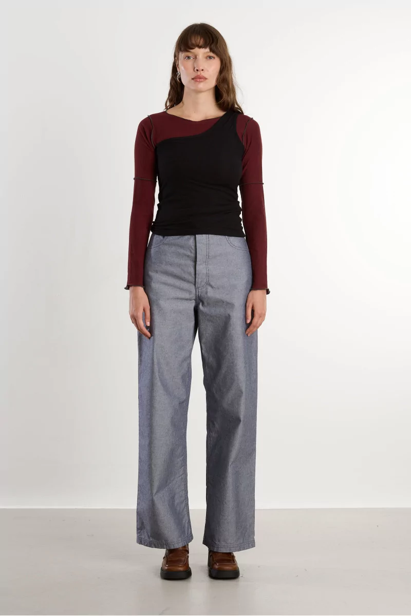 Speck Top Organic Cotton Rib – Black | Centre Commercial