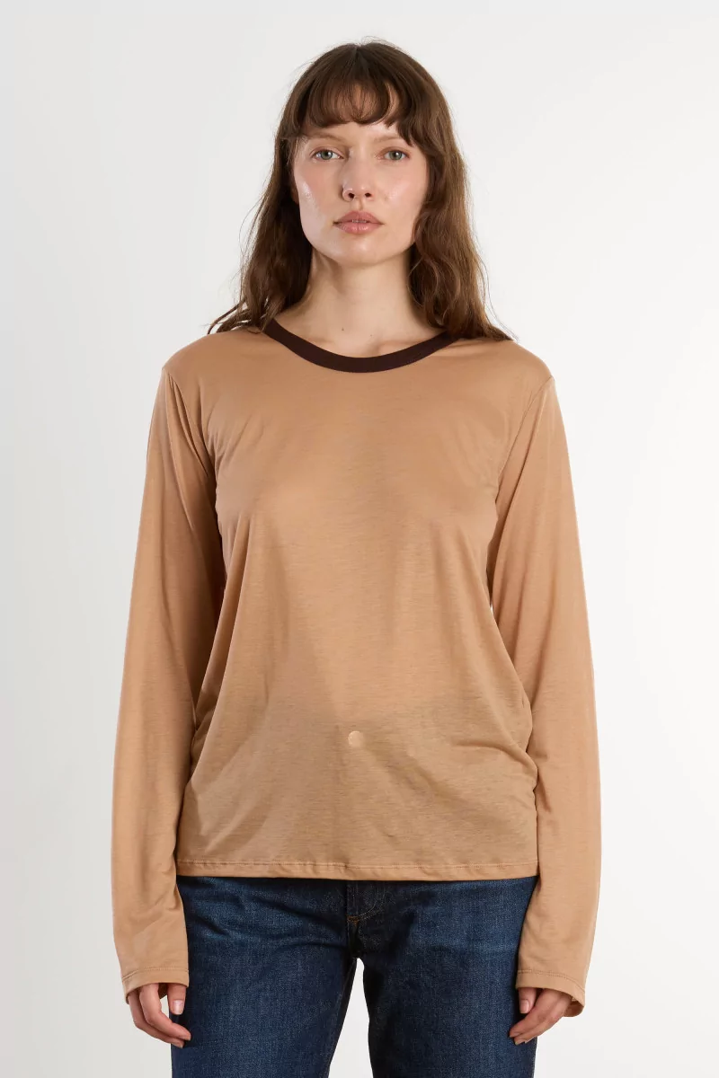 Racer Long Sleeve Tee Bamboo Lyocell – Aural Tactile | Centre Commercial