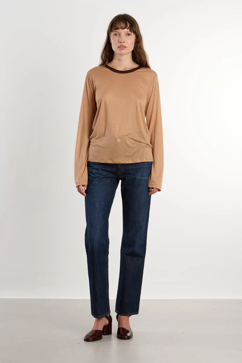 Racer Long Sleeve Tee Bamboo Lyocell – Aural Tactile | Centre Commercial
