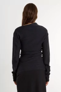 Women's Merino Wool Asymmetric Top REYEM – Gravity | Centre Commercial