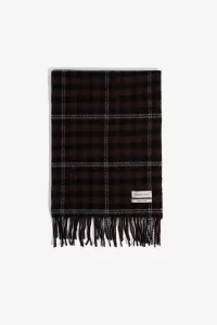 Another Scarf 1.0 Wool Cashmere Men – Dark Check | Centre Commercial