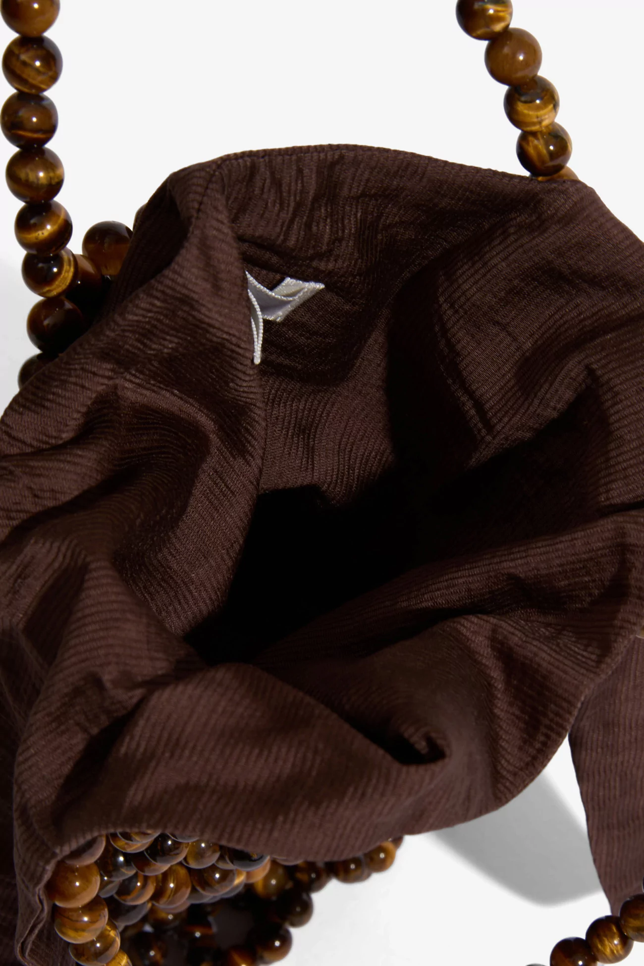 Sac Femme Perlé Handmade Beaded Bag – Ojo de Tigre | Centre Commercial